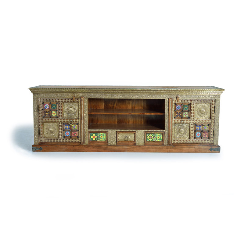 Carnbore Unfinished TV Stand for TVs up to 75"