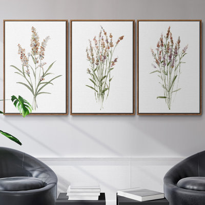 3 pièces Dicat Botanical I
