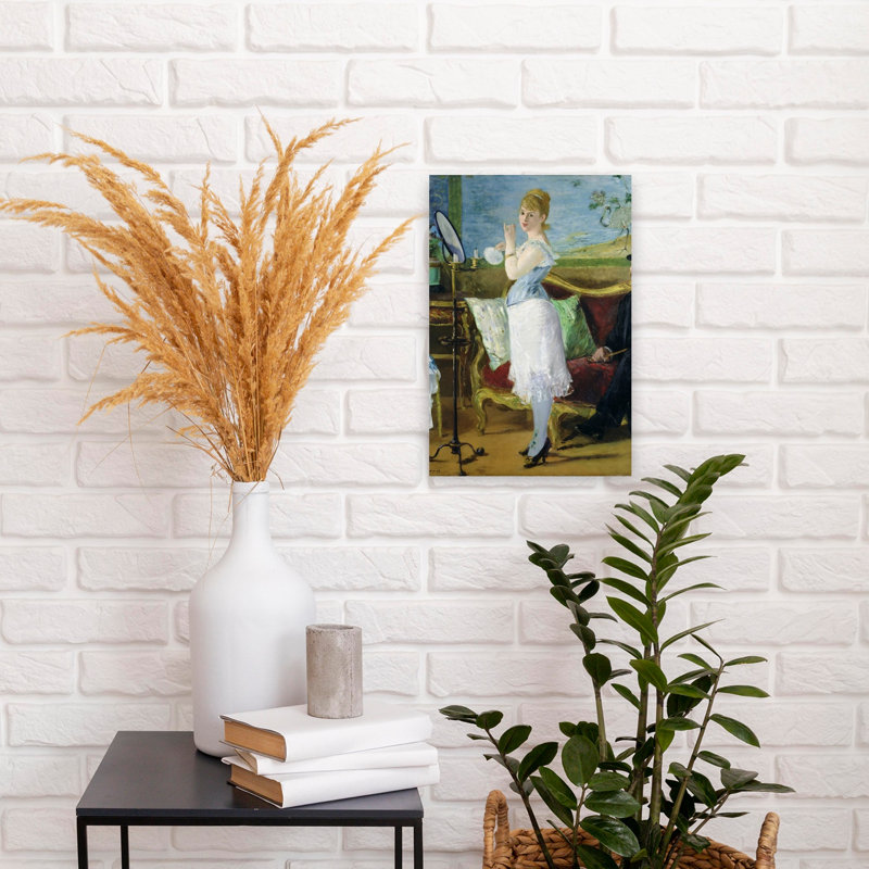 Nana, 1877 Impressionist Abstract Contemporary Landscape Portrait Wall Art Print, 45.72cm H x 30.48cm W
