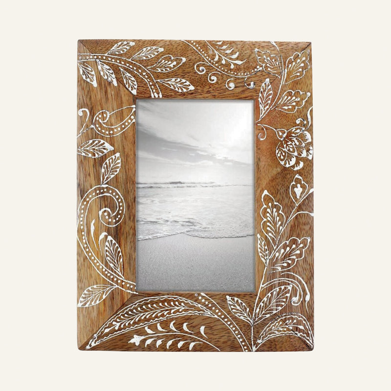 Kathline Brown Wood Matte Picture Frame