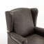 Alekzandra Faux Leather Armchair-230652170