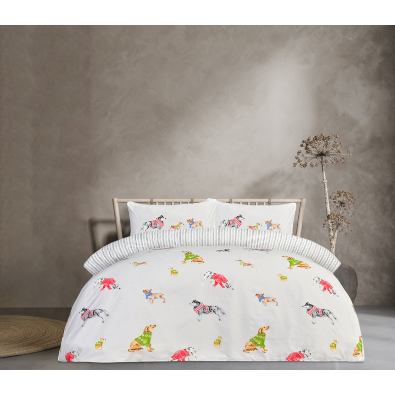 Microfiber Animal Print Duvet Cover Set with Pillowcases Included, Single Duvet Cover Set + 1 Standard Pillowcases