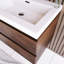 Meuble-lavabo mural simple avec plateau en résine 30 po Jaidy-1213269737