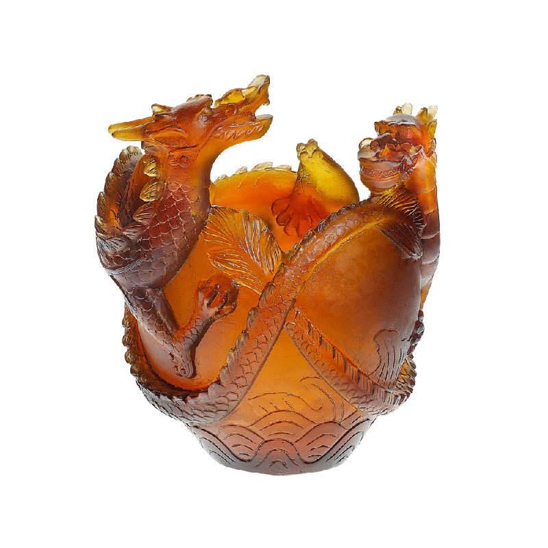 Animal Universe Handmade Crystal Table Vase
