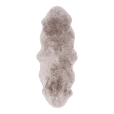 Kenmar Sheepskin Shell Beige Rug