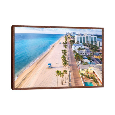 Hollywood Beach, Florida I by Susanne Kremer - Print on Canvas
