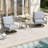 Mariene 2 - Person Patio Conversation Set with Cushions-101250420-101250421
