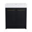 Ensemble de meuble-lavabo simple 29,5 po avec plateau en céramique Narton