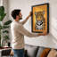 Leopard in Radiance Modern - Framed Print-1486594496-1486594502
