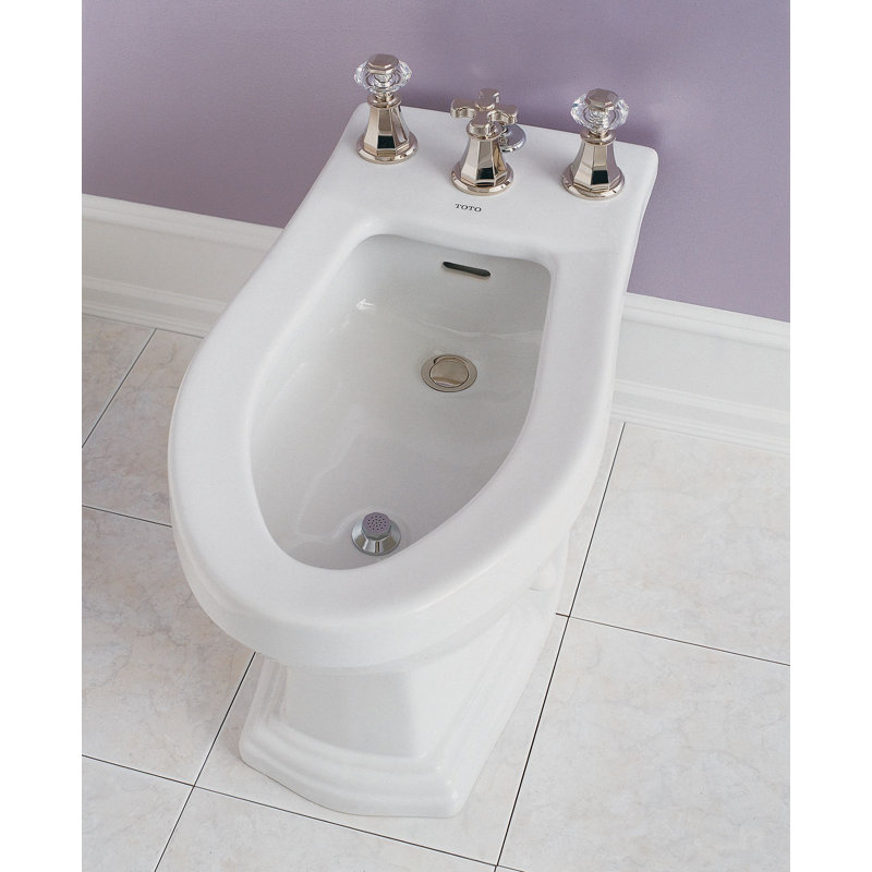 Clayton 15" Floor Mount Bidet, Bone