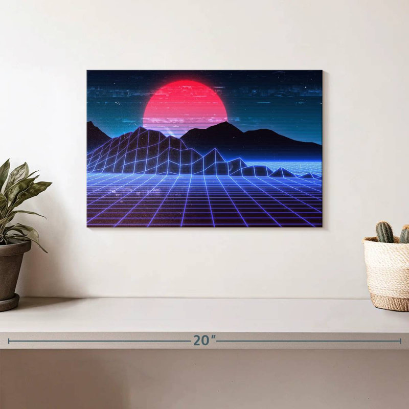Kelan Digital Sunset, 8" H x 12" W
