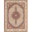 Tapis beige/rouge traditionnel-1316195214