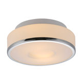 2 - Light 11.5" Unique/Statement Drum Flush Mount