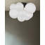 Plafonnier blanc opale Clarksdale 120 W-1547595859