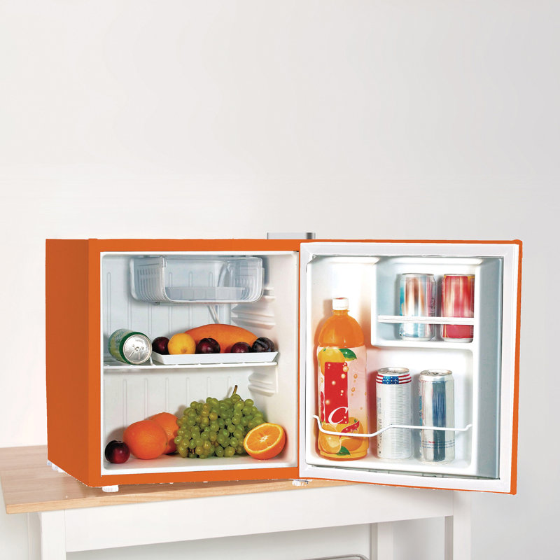 Frigidaire 1.6 Cu. Ft. 50-Watt Mini Fridge, Orange