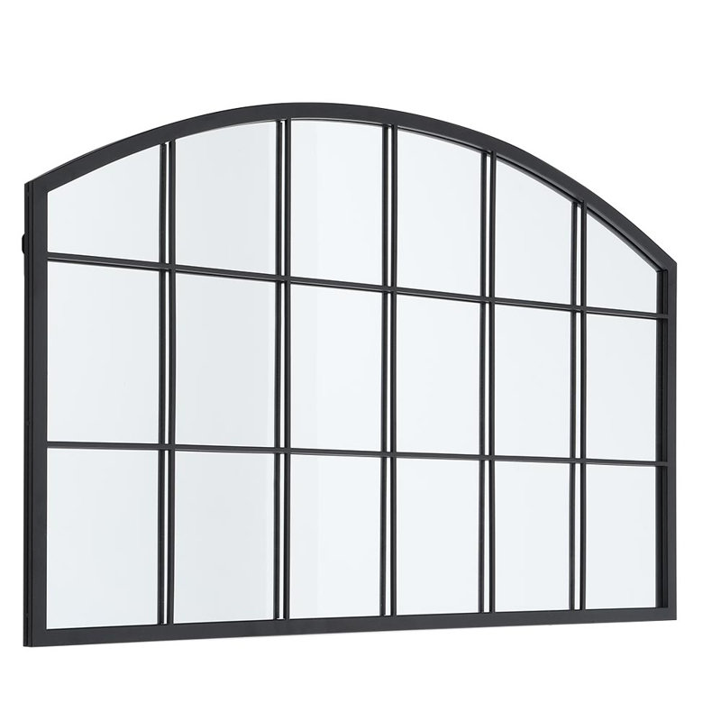 Metal Arch Mirror, 70" x 110"