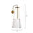 California Iron Armed Sconce-84860379