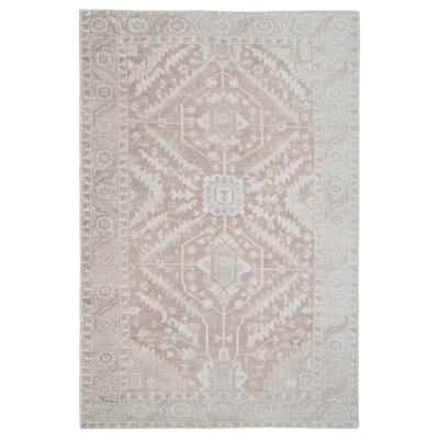 Callaghn Vintage Look Cotton Washable Area Rug