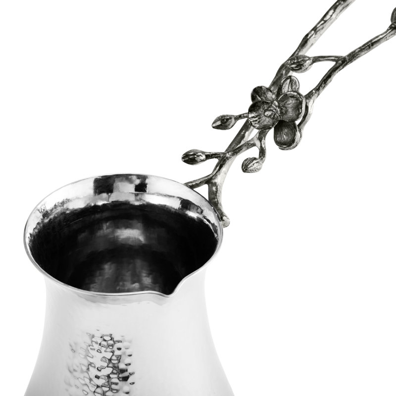 Black Orchid 1 - Cup Turkish Coffee Pot