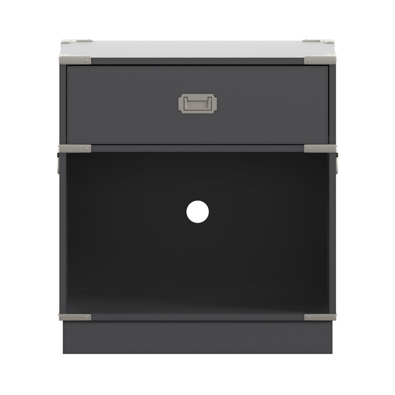 24'' W Nightstand, Frost Gray