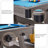 Modern Minimalist Foldable 3-in-1 Multi-Game Pool Table with Wheels