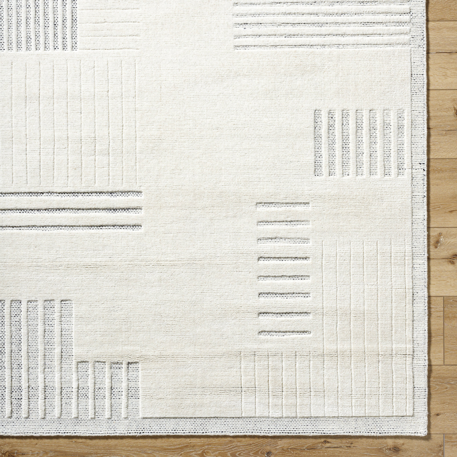 Ronaldo Hand-Loomed Abstract Area Rug, Rectangle 2' x 3'