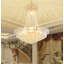 Lustre empire 8 lumières en cristal Ellisse