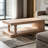 Wood coffee table