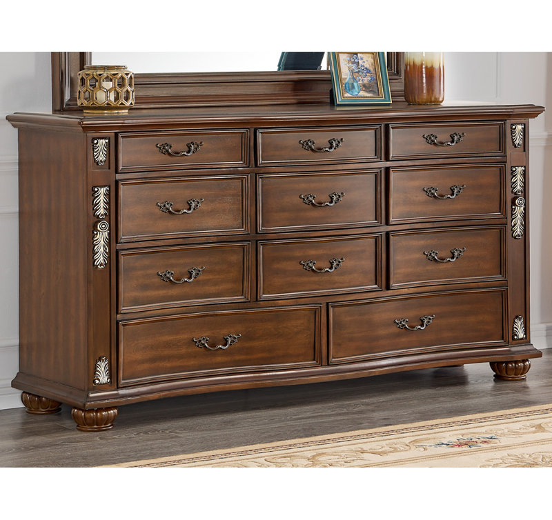 Agne 0EBCAA5B029B497A98E1438E3125FCFD Cherry Dresser, Silver Champagne