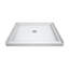 Flex 32" W x 32" D x 78" H Semi-Frameless Square Tub Enclosure with Fixed Panel and Base Included-84327424