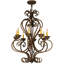 Lustre classique / traditionnel à 8 lumières de style bougie Bridgecliff