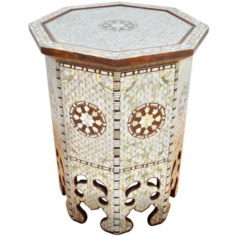 Solid Wood End Table