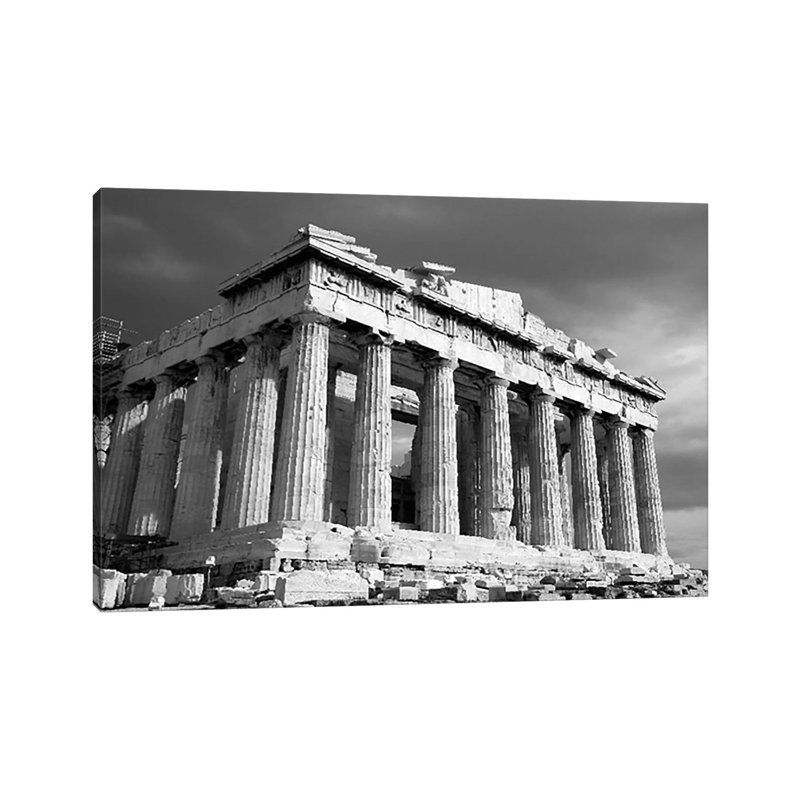 Parthenon Athens - Wrapped Canvas Print, 66.04 cm H x 45.72 cm W x 3.175 cm D