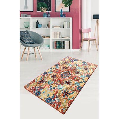 Bauder Oriental Shag Area Rug