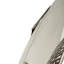 Disque argent texturé surdimensionné