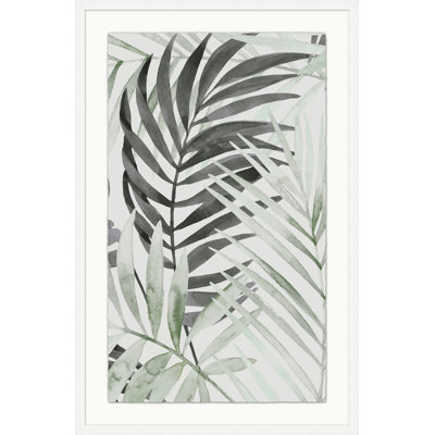 In the Tropics 1' Framed Print on Glass