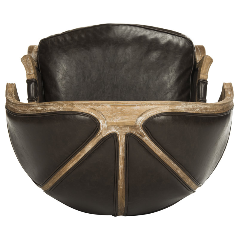 Sabine Leather Balloon Chair