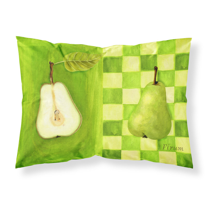 Taie d’oreiller géométrique poire