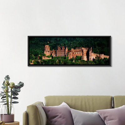 « heidelberg castle, heidelberg, baden-wurttemberg, germany », reproduction de photo sur toile