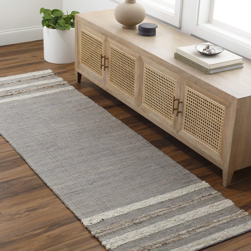 Bowry Area Rug in Gray, Runner 2'6" x 8'