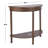 Modern Gaston 28'' Half-Round Console Table – Elegant Solid Wood with Space-Saving Design for Home-338334061