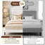 Mobilier de chambre à coucher rembourré moderne-2021437724