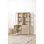 Abrytha Open Shelving China Cabinet
