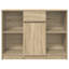 Sideboard With Drawer 101X35x76 Cm Engineered Wood-677955964