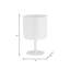 Wanderer Metal Planter on Base - Contemporary Round Iron Planter on Flat Round Base in Classic White - Indoor or Outdoor Decor-1206325670-1206325669