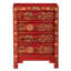 Moise 56cm W Solid Wood Bedside Table