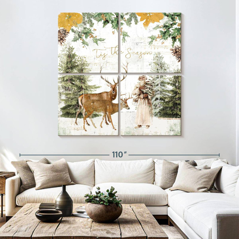 Lelend Wooded Holiday II doré