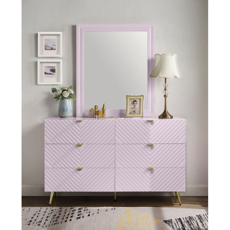 Miroir Gaines pour chambre à coucher