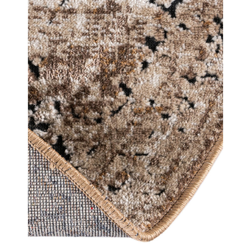 Anayaa Geometric Indoor Rug, Round 7'10"
