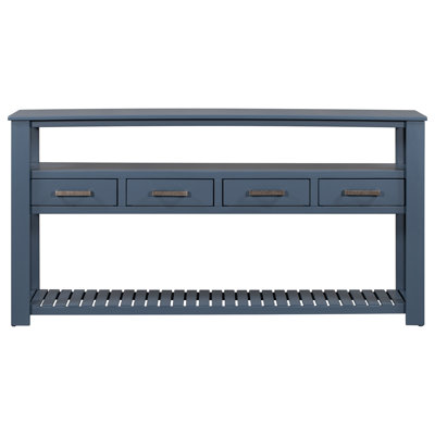 61.5''Large Entryway Table With 4 Drawers